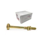 PARAF. CAMA C/PORCA BICRO B 1/4X120MM C/ 100 UN NEW-FIX