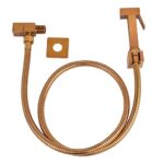 KIT COMPLETO DUCHA HIGIENICA LUXO GATILHO METAL ROSE