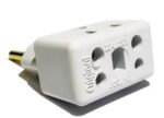 PINO ADAPTADOR BOB SPONJA BRANCO QUADRADO ORIGINAL -