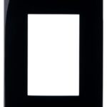 PEE UNA MAX BLACK PLACA 4X2 C/ 3 POSTO RETANG.