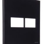 PEE UNA MAX BLACK PLACA 4X4 C/ 2 POSTO RETANG.