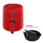 AIR FRYER 4.2L 1650W VERMELHA 127V AF-103 - KIAN