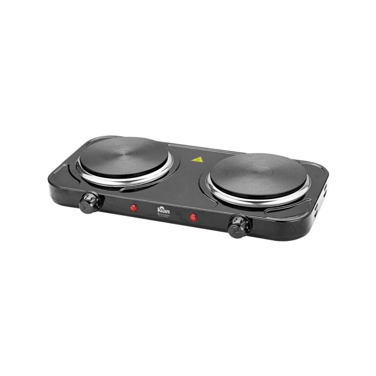 FOGAO ELETRICO 2 BOCAS PRETO 220V FG-101 - KIAN