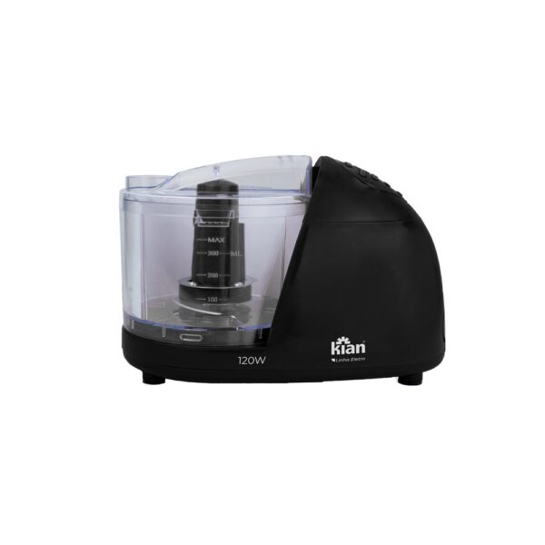 MINI PROCESSADOR 120W PRETO 127V - KIAN