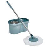 MOP GIRATORIO CESTO INOX 12 LITROS + 2 REFIL - RAYCO