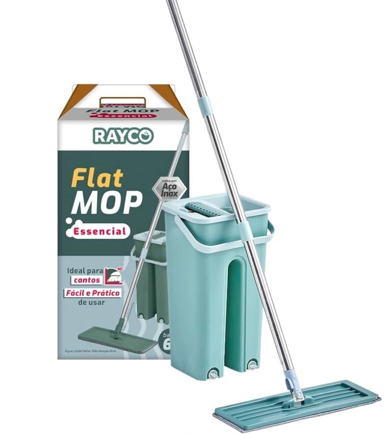 MOP FLAT ESSENCIAL C/ BALDE 6L + 1 REFIL - RAYCO
