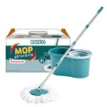 MOP GIRATORIO ESSENCIAL CESTO PLASTICO 8 LITROS + 1 REFIL - RAYCO