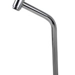 TORNEIRA LINK CROMADA BICA ALTA 42CM 45º 19MM 1/4 VOLTA