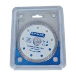 DISCO DIAMANTADO EXTRA FINO TURBO 1.2MM 110X08X22,23MM BRANCO - RF MAX