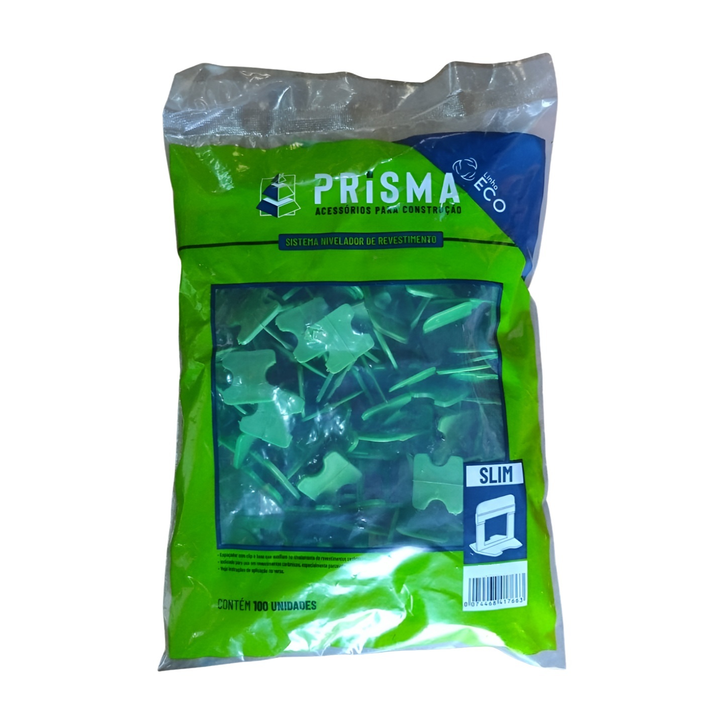 d62c71da-0ef9-42e1-8a35-11f121ad6adb ESPACADOR NIVELADOR PISO ECO 5,0 MM C/ 100 UN - PRISMA