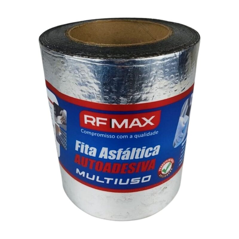 FITA ASFALTICA ADESIVA MULTIUSO 10M X 15CM - RF MAX