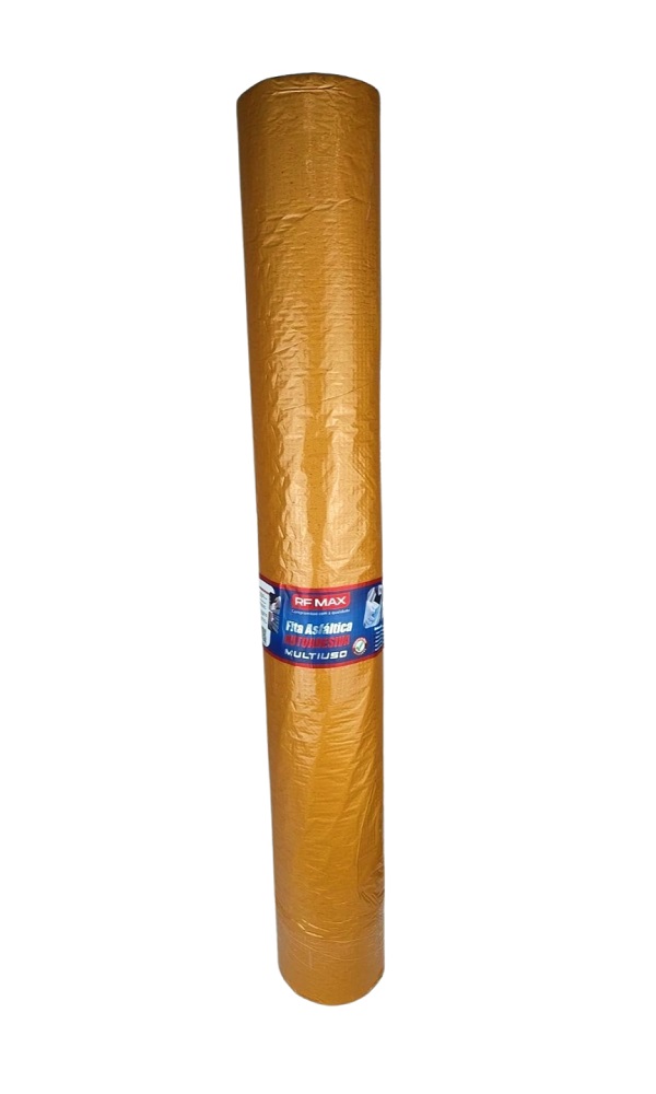 FITA ASFALTICA ADESIVA MULTIUSO 10M X 90CM TERRACOTA - RF MAX