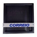CAIXA CORREIO VERTICAL PRETA -