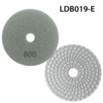LIXA CERAMICA DIAMANTADA BRANCA 100MM 800# ECCO