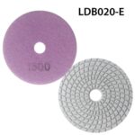 LIXA CERAMICA DIAMANTADA BRANCA 100MM 1500# ECCO