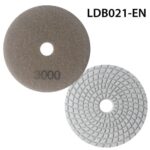 LIXA CERAMICA DIAMANTADA BRANCA 100MM 3000# ECCO