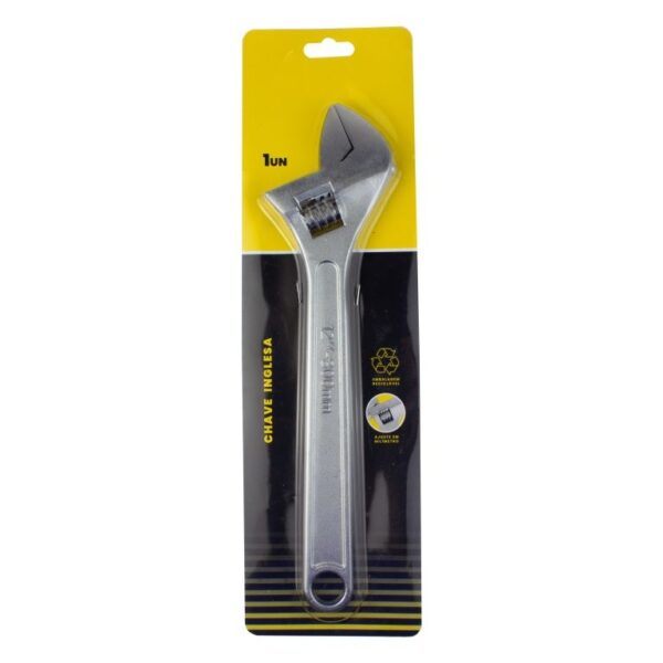 CHAVE INGLESA CROMADA 12'' - RF MAX