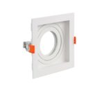 SPOT RECUADO BRANCO QUADRADO E27 - MEGA ACE