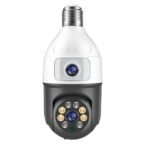 CAMERA DE SEGURANÇA WI-FI C/ 2 LENTES E27 - MEGA ACE