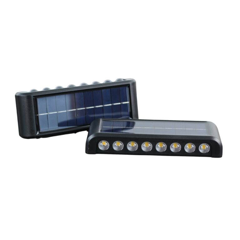 ARANDELA LED SOLAR 16 LEDS 3000K C/ 2 UN - MEGA ACE