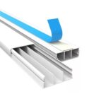 CANALETA C/ DIV. 40 X 15 X 2M DUPLA FACE C/ 16 UN BRANCA - MANTAC