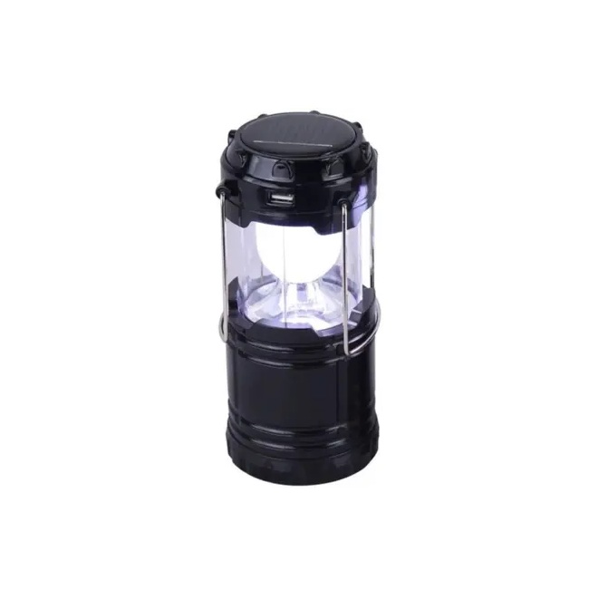 e6ab1dc1-9991-4233-98cc-7e4866a77e4f LUMINÁRIA LAMPIÃO DE LED SOLAR PRETO - MEGA ACE