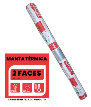 MANTA TERMICA 2 FACES RAFIA ROLO C/ 50M2 - RF MAX