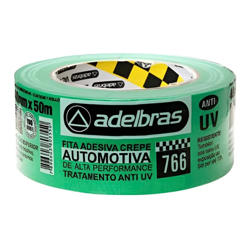 FITA CREPE VERDE 48MM X 40M - ADELBRAS