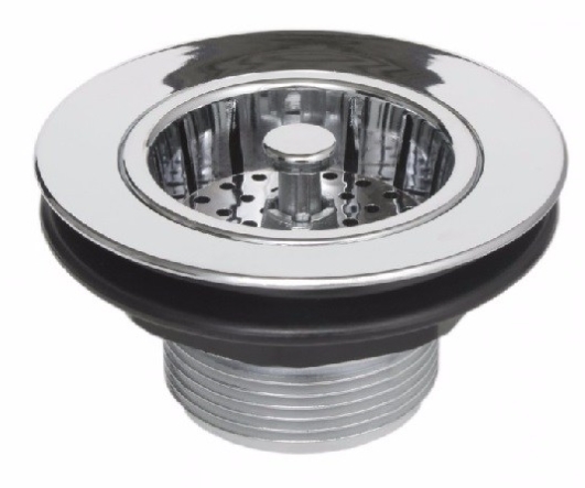 VALVULA AMERICANA ABS CROMADA 3.1/2'' - LUCONI