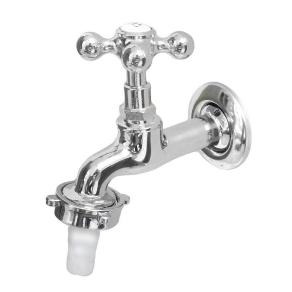 TORNEIRA METAL 1130 CROMADA TANQUE/JARDIM C-33 C/ BICO