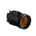 ILUMI - SOQUETE C/ RABICHO 2A 250V~ PT - CX 25 PCS