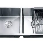 CUBA LUXO DUPLA - AÇO INOX 304 GOURMET C/ DISPENSER