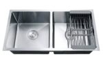 CUBA LUXO DUPLA - AÇO INOX 304 GOURMET C/ DISPENSER