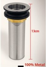 VALVULA TANQUE METAL LONGA 13CM 1.1/4'' - ULTRA METAIS