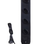 FILTRO DE LINHA 4 TOMADAS ESPACADAS C/ CABO 1M - TECHNA