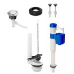 KIT MECANISMO COMPLETO PLUS P/ CX. ACOPLADA C/ ACIONADOR - D'AGUA