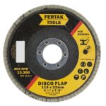 DISCO FLAP CONICO 4.1/2'' G. 60 - FERTAK