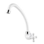 TORNEIRA ABS BRANCA PAREDE FIXA 15CM 1/4 V MARUJA - VIQUA