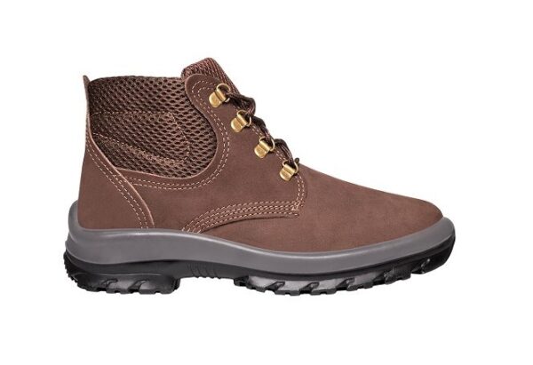 BOTINA BIDENSID. NOBUCK CAFE S/B N. 35 - CRIVAL/SUL CALCADOS/CARTOM