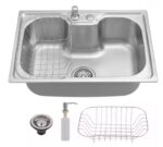 Cuba Cozinha Gourmet Aço Inox 201 Luxo C/ Acessórios 60 X 42Cm