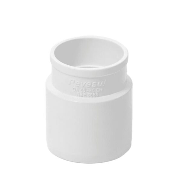 PEVESUL - BUCHA DE REDUCAO ESGOTO LONGA 50MM X 40MM