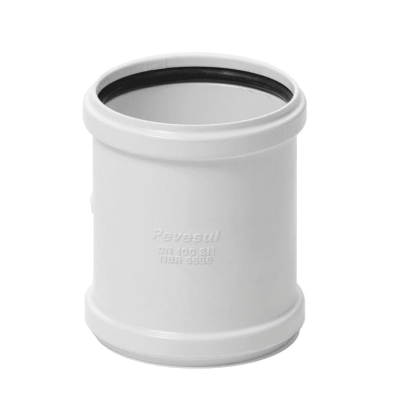 PEVESUL - LUVA DE CORRER P/ TUBO ESGOTO 100MM