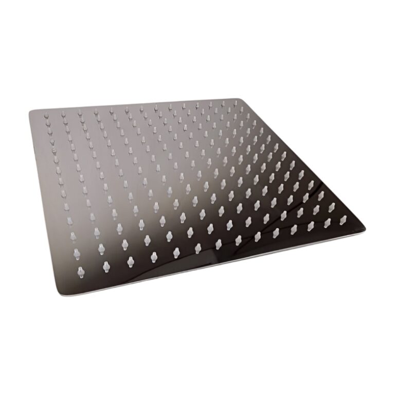 DUCHA QUADRADA INOX 30X30CM ACO 201 S/ BRAÇO - ULTRA METAIS