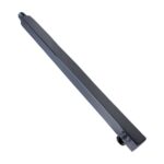 BRAÇO DE CHUVEIRO QUADRADO 40CM INOX S/DESVIADOR - ULTRA METAIS