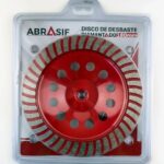 REBOLO DIAMANTADO TURBO DESBASTE 180MM X M14 - ABRASIF