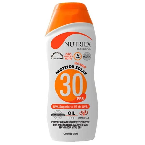 PROTETOR SOLAR PROFISSIONAL FPS 30 CORPORAL 120ML - NUTRIEX