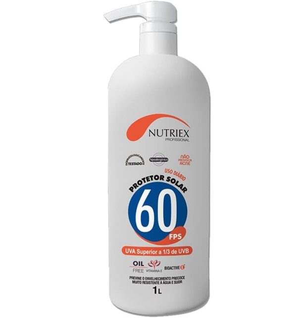 PROTETOR SOLAR PROFISSIONAL FPS 60 CORPORAL 1L - NUTRIEX