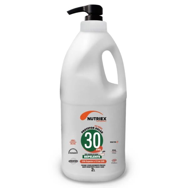 PROTETOR SOLAR PROFISSIONAL FPS 30 C/ REPELENTE 2L - NUTRIEX