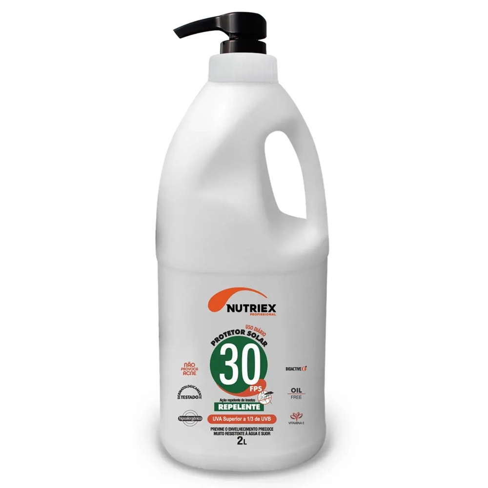 646f22e1-39c0-477e-b92e-ab87ead5dfef PROTETOR SOLAR PROFISSIONAL FPS 30 C/ REPELENTE 2L - NUTRIEX