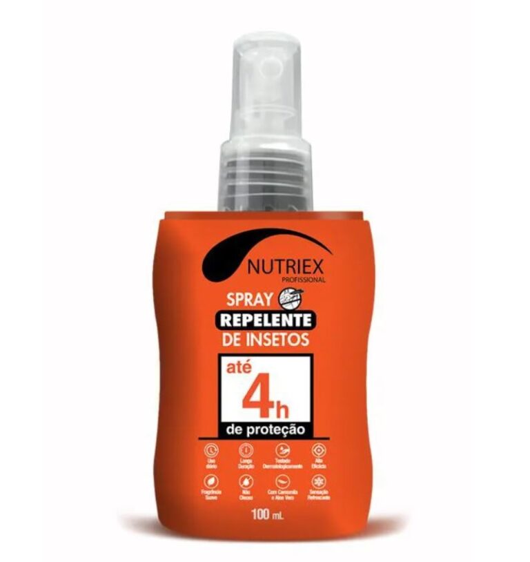 SPRAY REPELENTE INSETOS PROFISSONAL 4HRS 100ML - NUTRIEX